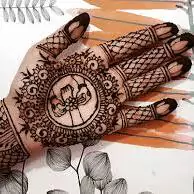 simple mehandi design 2023